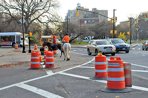 Park Circle looks better than ever — except for drivers!