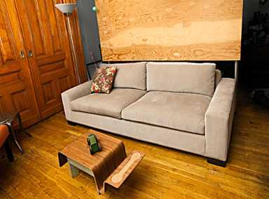 Divan intervention! Smartmom’s clan adjusts to the new couch