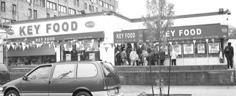 New Key Food supermarket on neptune