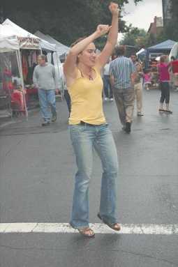 Columbia street has corner-to-corner family fun