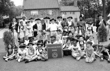 Ye olde classroom lesson for local kids