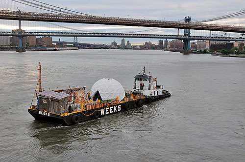This barge makes global warming look cool