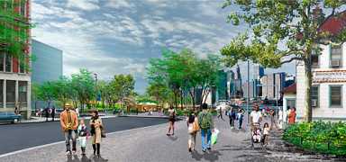 No ‘park’ing! Critics say Brooklyn Bridge Park entrance isn’t so grand