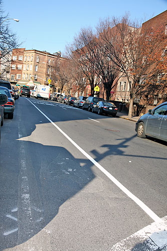 From bike lane to bike pain on Bedford