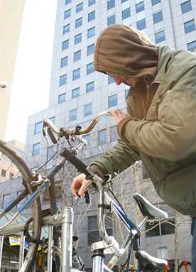 Do NOT bring your bike into your office today