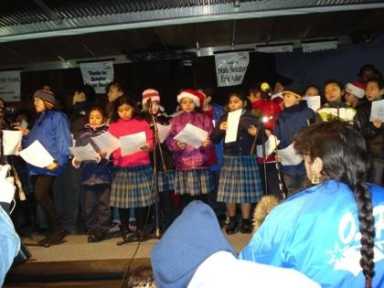OLPH students ring in the holiday season with festive tree lighting