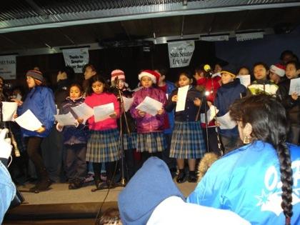 OLPH students ring in the holiday season with festive tree lighting