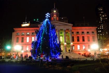 Silver and gold at Borough Hall