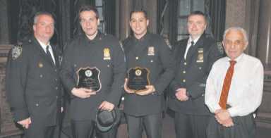 Top cops save schizophrenic man