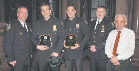 Top cops save schizophrenic man