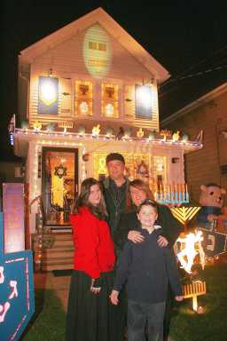 Behold, the Chanukah House!