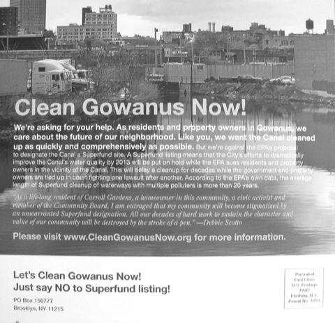 SuperFund foes face backlash over flier
