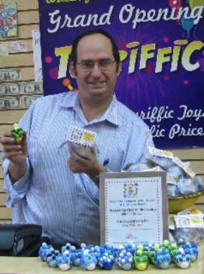 Buy a dreidel, fight dyslexia