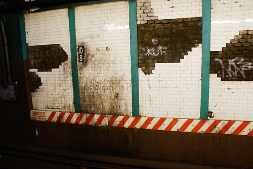 Ridge stations too damaged to paint?