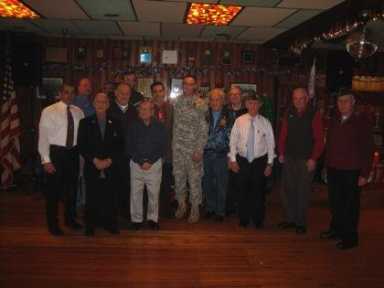Military personnel of all ages revel at VFW holiday party