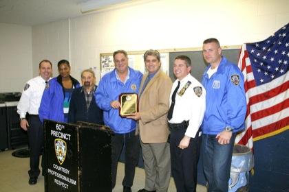 Brass salutes local crime-buster