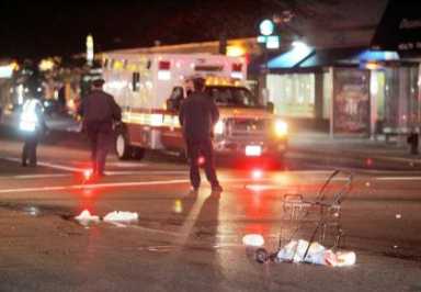 Woman struck down on Ralph Ave.