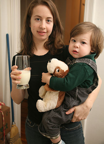 No bull! Ridge woman is drinking milk straight from the cow!