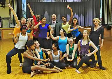 ‘Check’ it out — Slope man gives big bucks to scammed Dancewave troupe!