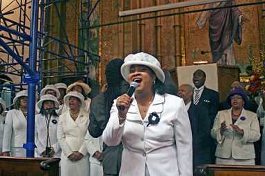 Bucking Beck! Rev. Clinton Miller believes in social justice