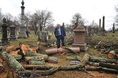 Storm of the year devastates Green-Wood!