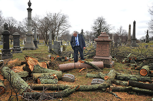 Storm of the year devastates Green-Wood!