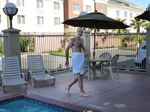 Hey, Sean, what’s up with that towel?