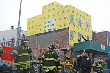 All fall down! Conselyea building partially collapses