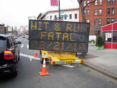 Crash on Flatbush! Locals not surprised along Slope’s speedway strip