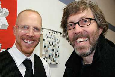 Bushwick has a cool new gallery — just look for the tax accountant’s sign