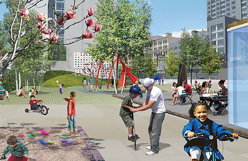 Downtown makes a BID for a nicer landscape