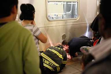 F train suicide attempt!
