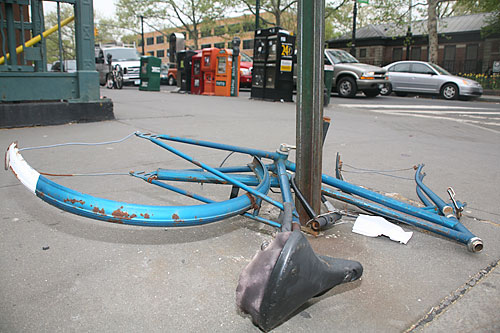 Cops to bikers: Don’t make us clean up after you