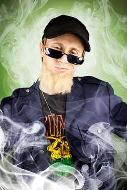 Catch Uzimon — a reggae legend in his own smoke-filled mind