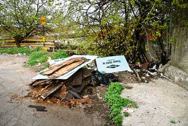What a dump! Carroll Gardens lot is as bad as it gets