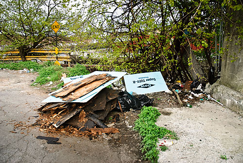 What a dump! Carroll Gardens lot is as bad as it gets