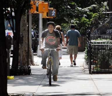 Pedestrians are the latest road warriors
