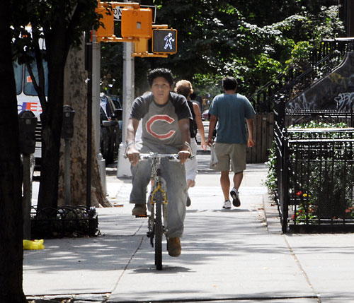 Pedestrians are the latest road warriors