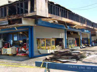 Arcade fire! Blaze guts Coney funhouse