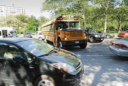 Bright idea for Grand Army Plaza — new traffic light in circle of hell