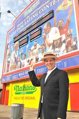 At Nathan’s, the sign of the times is a whitewash of history!