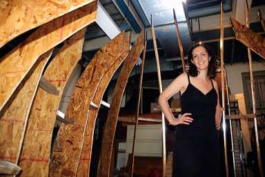 Spend a night sleeping with an artist!