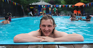 Pools out for summer!