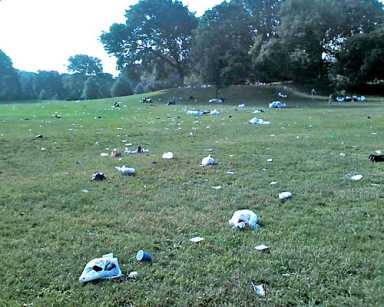 Holy crap! Prospect Park was even worse THIS weekend!