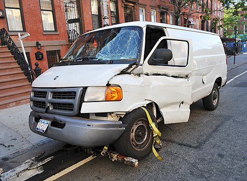 A man, a van, a plan — horror at Slope Barnes and Noble