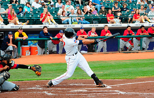 Vaugh-tastic! Cory hits two dingers in Cyclones win