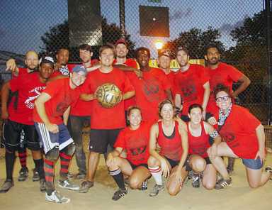 Rebel hell! Southerners defeat Bklyn kickballers in all-star game