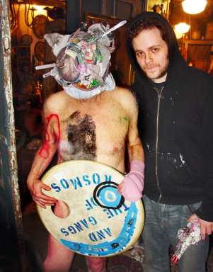 Firehouse becomes art gallery for a night