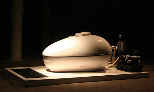 Our man tries out the new sensory deprivation tank