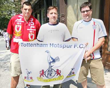 Pitch perfect! Three Heights bars back different British teams